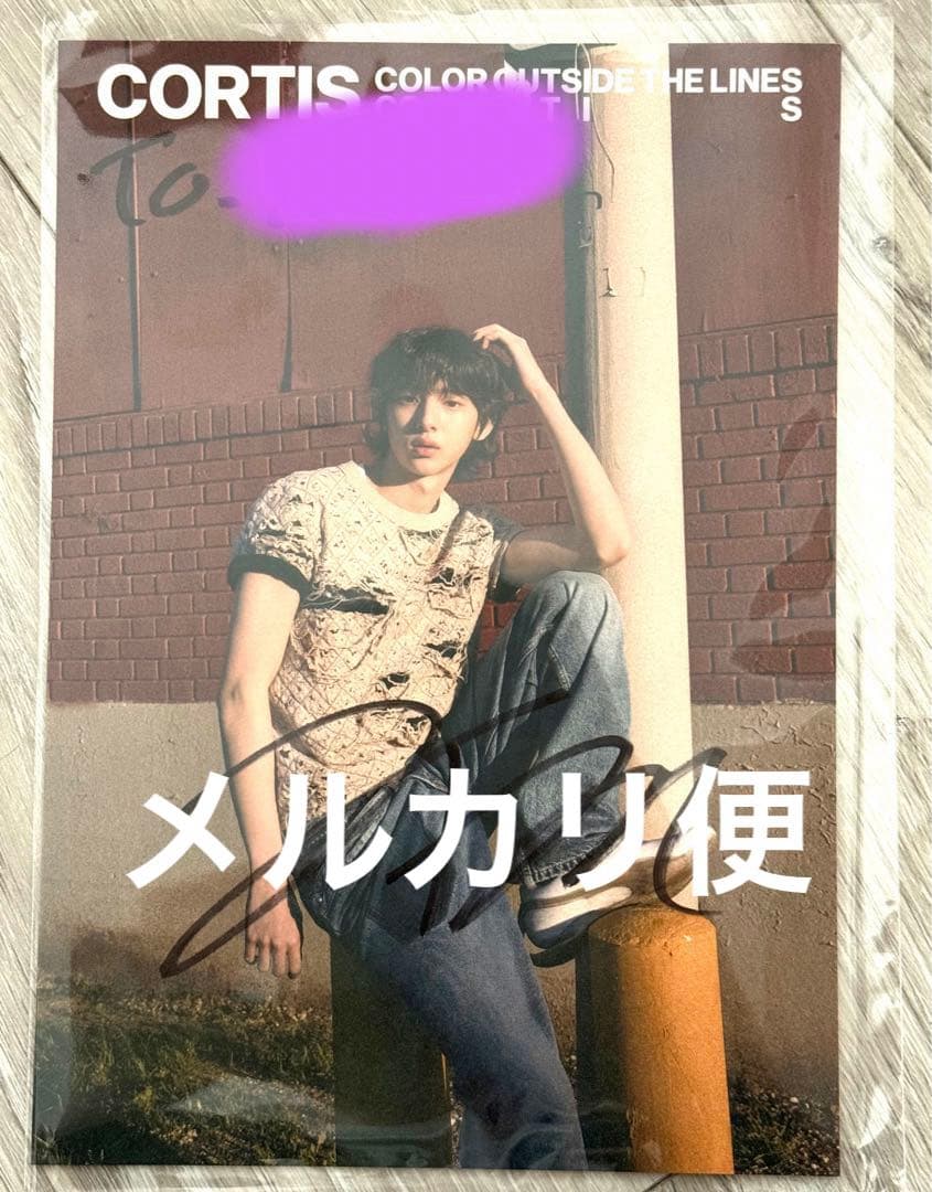 cortis コルティス サイン会 直筆サイン 個別 ジュフン COLOR OUTSIDE