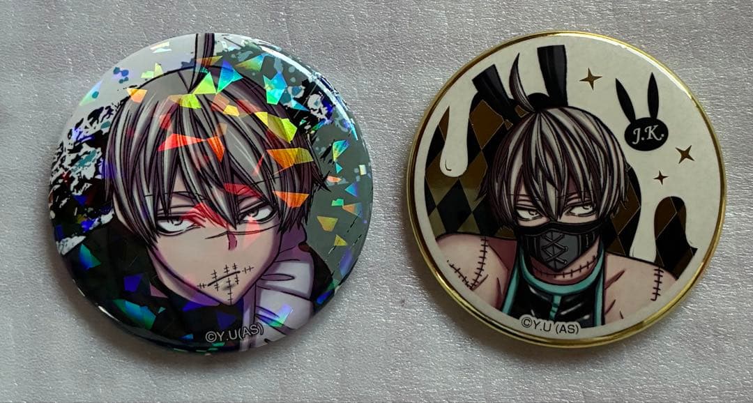 桃源暗鬼 ホログラム バニー 缶バッジ 皇后崎迅 - メルカリ