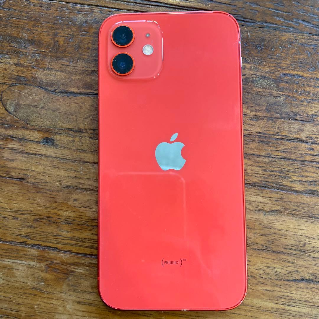 Apple iPhone 12 (PRODUCT)RED 本体