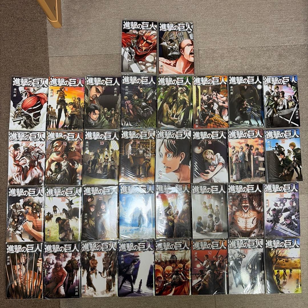 進撃の巨人 全巻セット - メルカリ