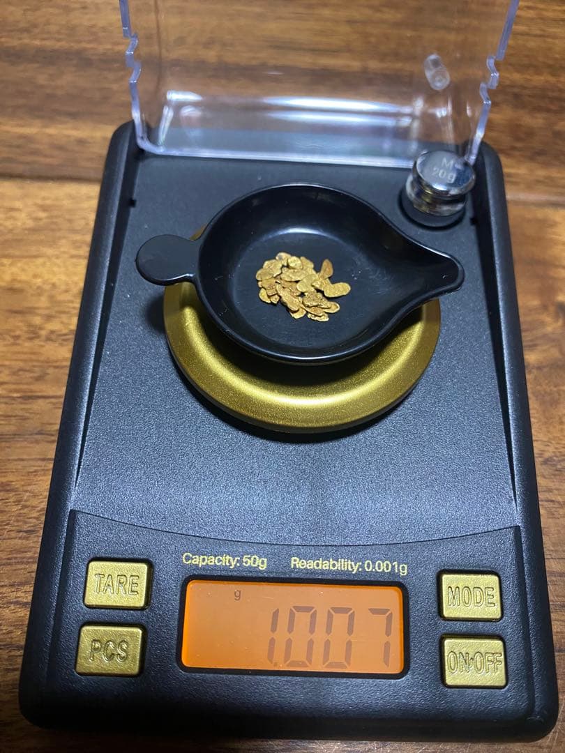 kk様専用 国産 自然金 天然砂金 福井県産 1g ナゲット