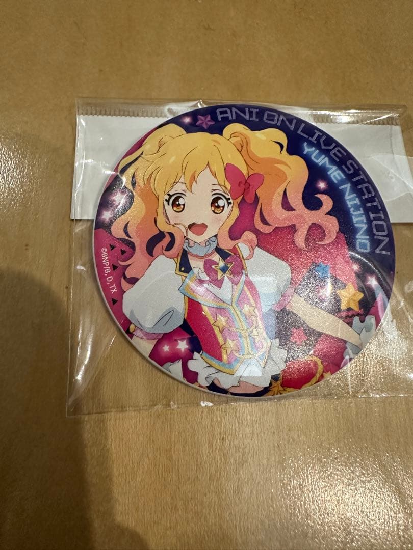 ゆめ】アイカツスターズ！アニONマグバッジ