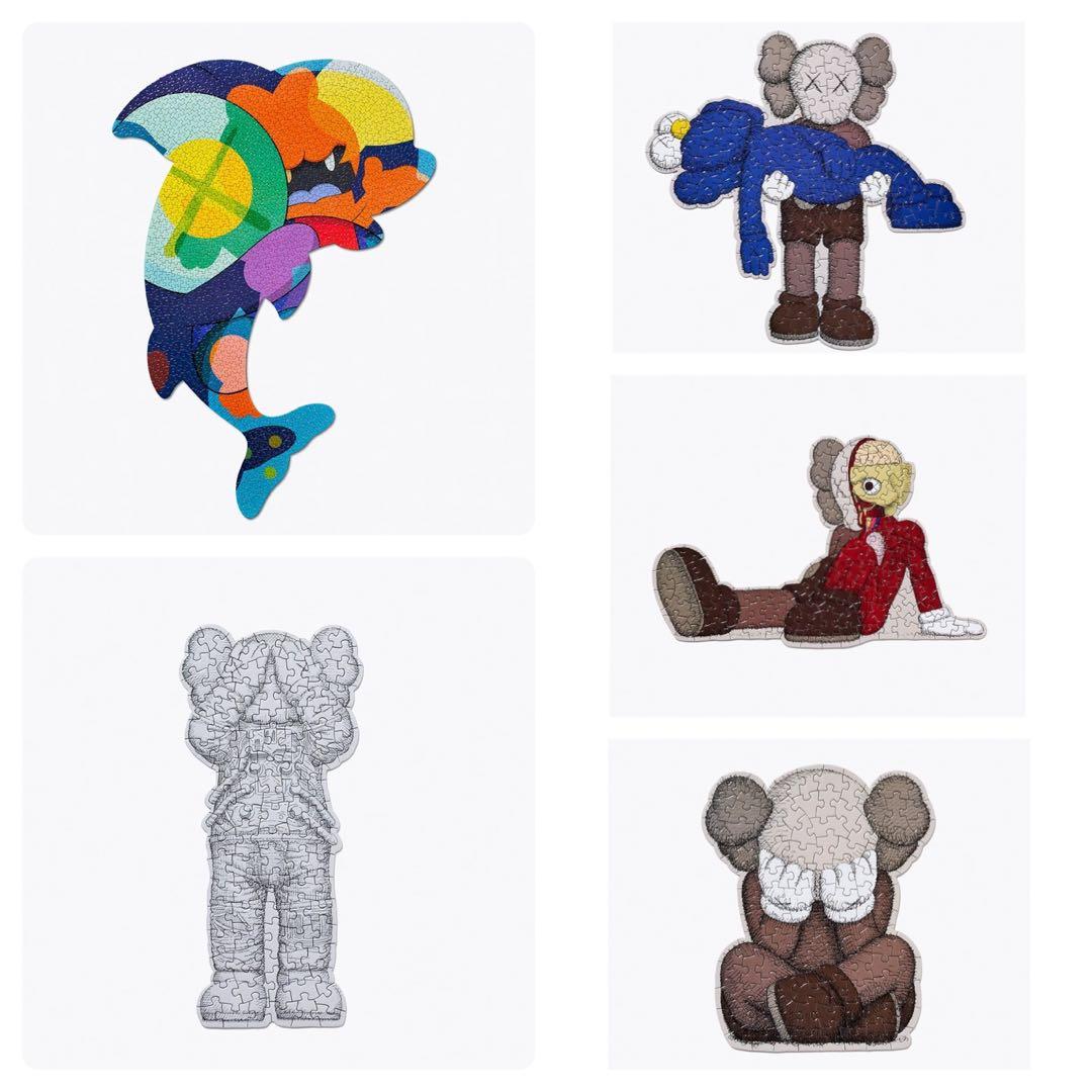 KAWS TOKYO FIRST 100ピース パズル 5点フルセット - メルカリ