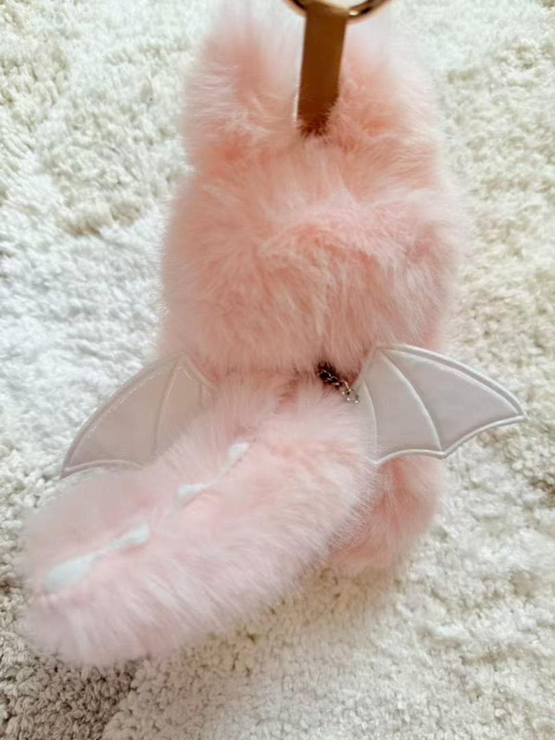 【海外限定・即日発送】ZIMOMO LABUBUぬいぐるみ ピンクデビル 蝶