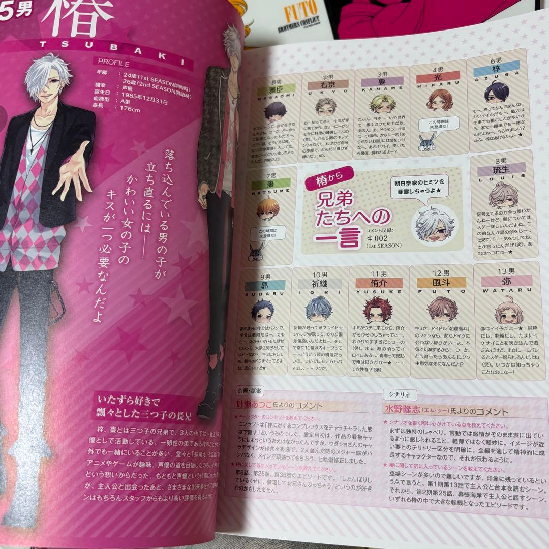 BROTHERSCONFLICT ブラザーズコンフリクトファンブックact1＆3