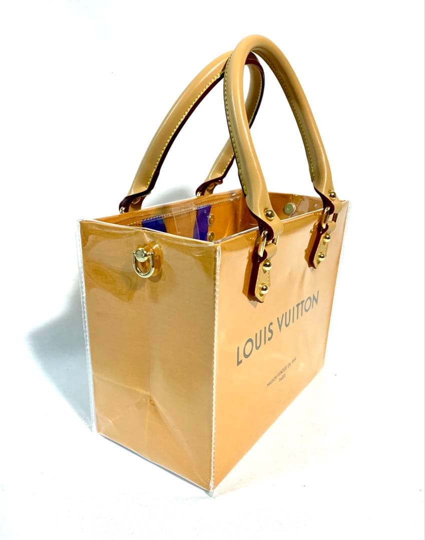 ショッパー付き ルイヴィトン LOUIS VUITTON ショッパー ビニール 楽天