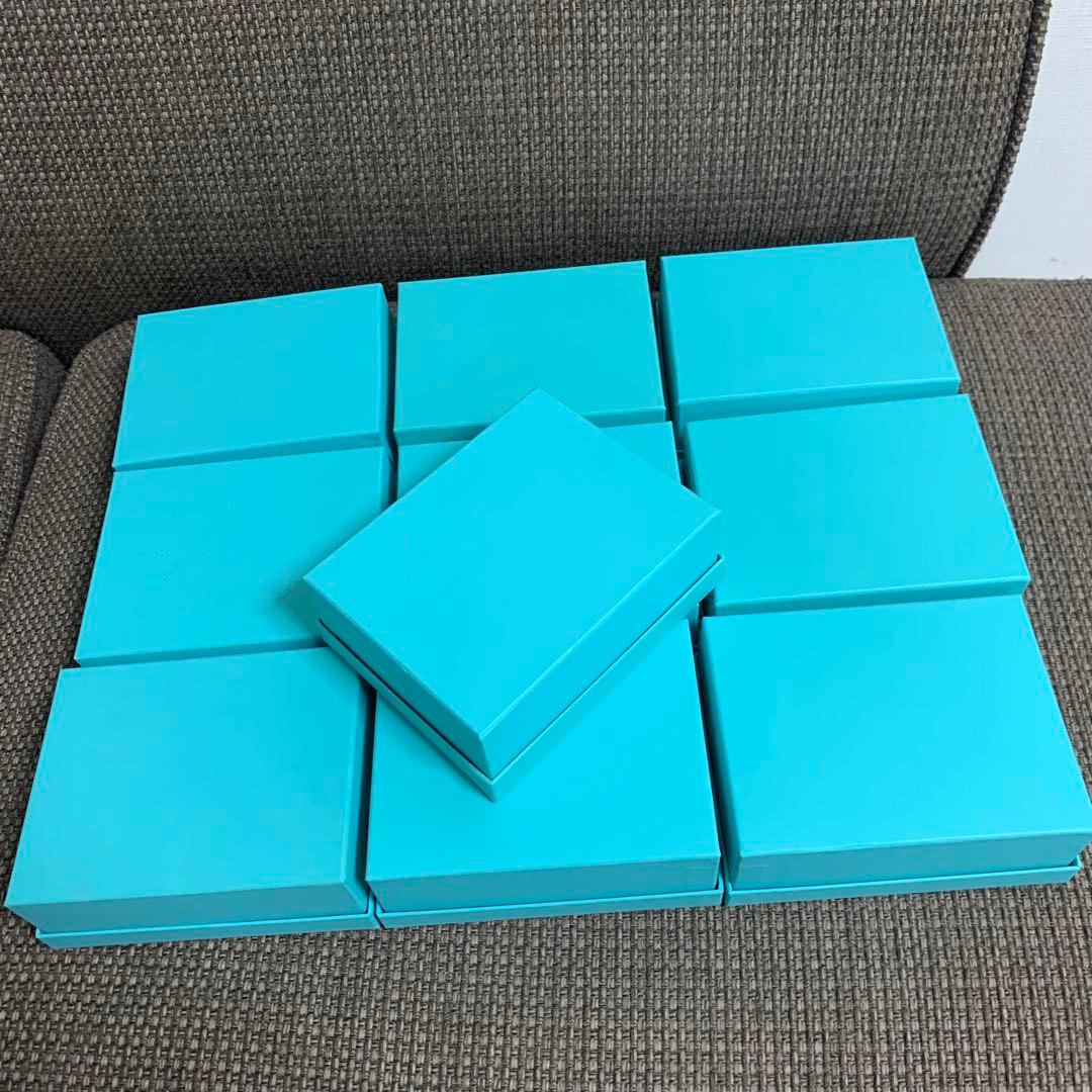 国内現行品 ティファニーブレスレット 空箱 アクセサリー小物入れ 10個