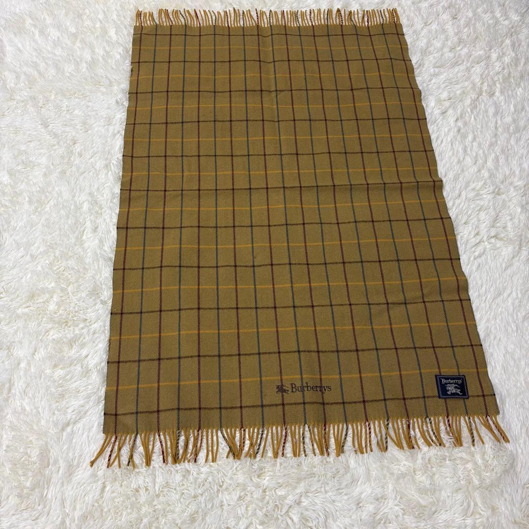 バーバリー ストール 膝掛け ブランケット 大判 チェック - メルカリ
