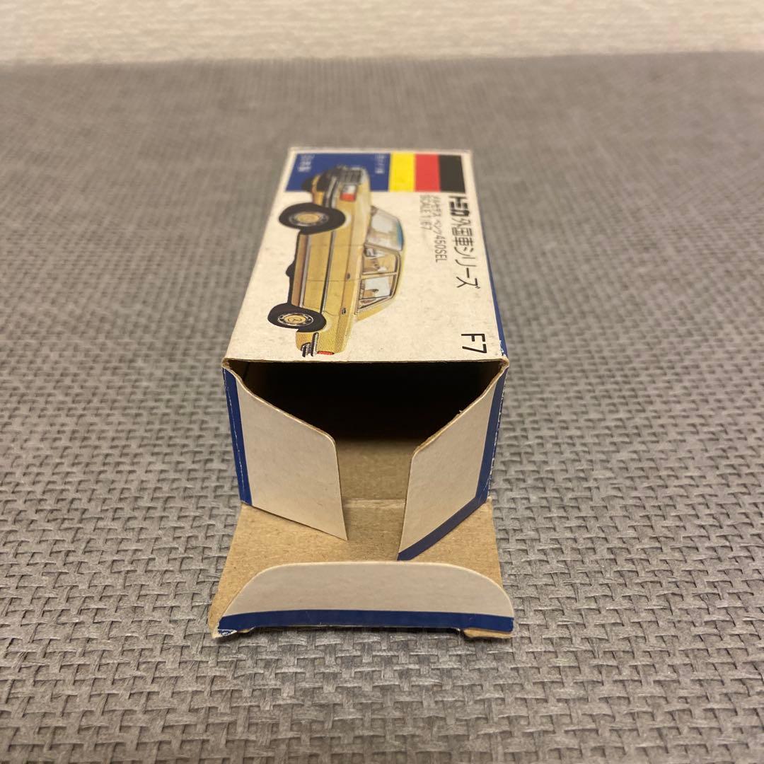 TOMICA トミカ メルセデス ベンツ450SEL外国車シリーズ 高島屋 青箱