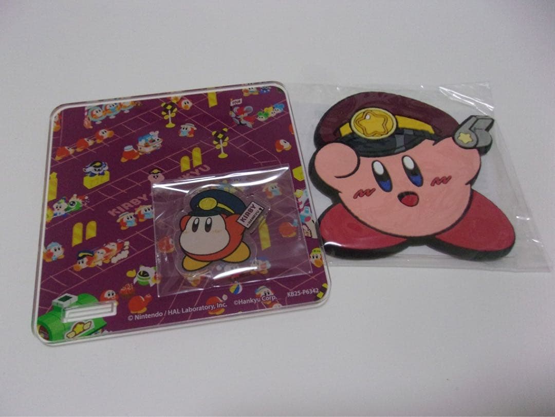 阪急電車 星のカービィ コラボ オリジナル アクリルスタンドコースター