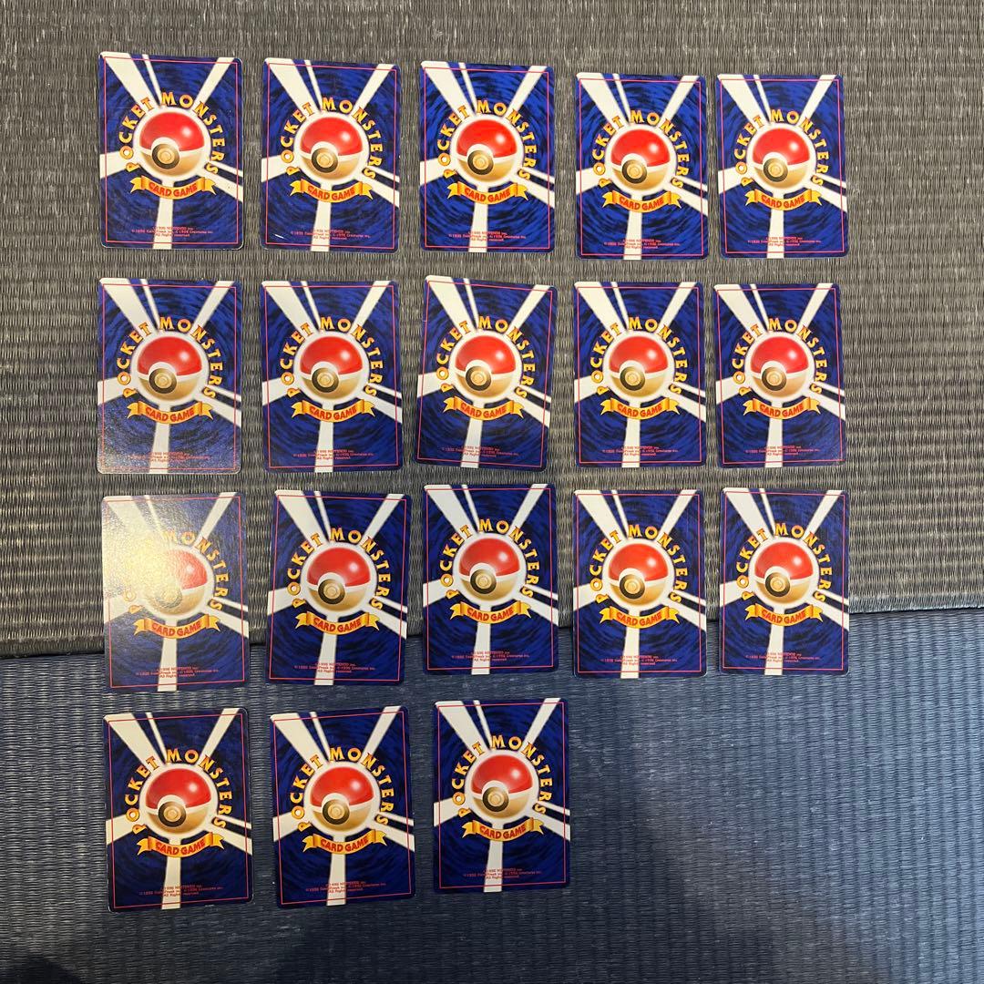 旧裏ポケモンカードまとめ売り　200枚以上　ルギア／ホウオウ／3犬／セレビィあり