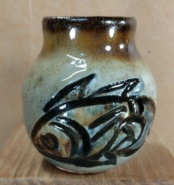 本物保証】金城次郎 小壷 共箱 壷屋焼 琉球陶器人間国宝 美品 やちむん