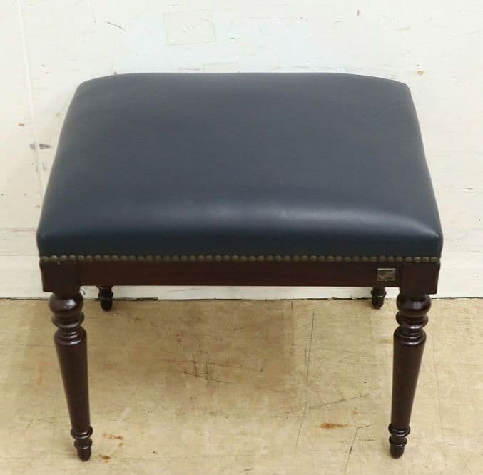 【英国スランバーランド】総革 スツール・チェア・オットマン・フランスベッド