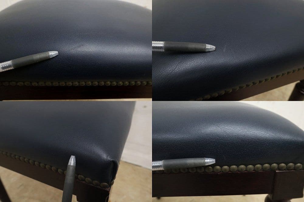 【英国スランバーランド】総革 スツール・チェア・オットマン・フランスベッド