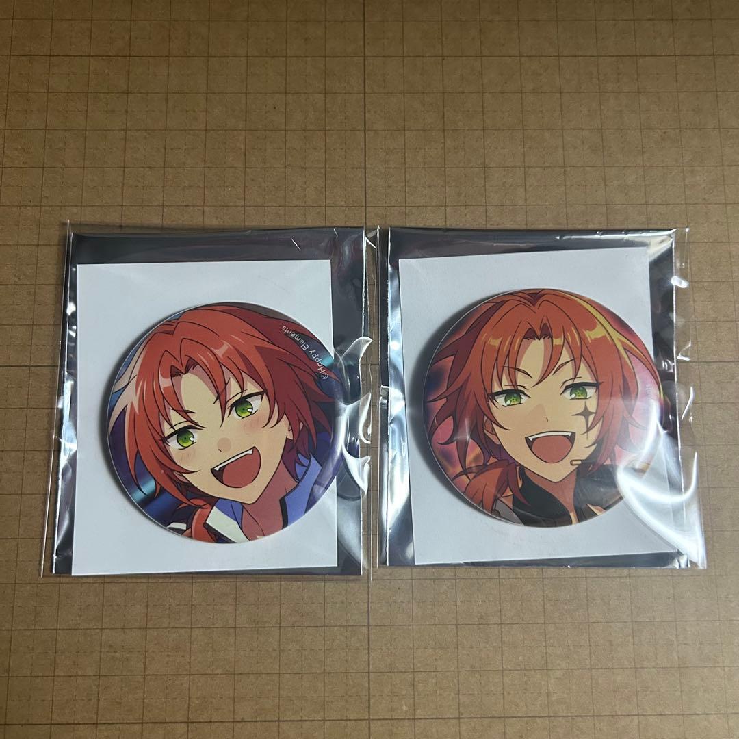 あんスタ コレクション缶バッジ 2025 Oct. 月永レオ 2点 - メルカリ