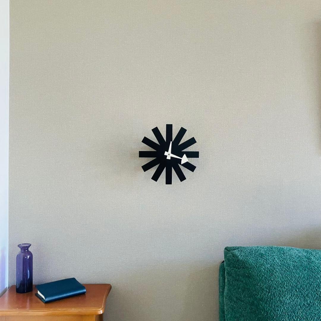 《正規品》ジョージ・ネルソン アスタリスククロック ヴィトラ《ブラック》