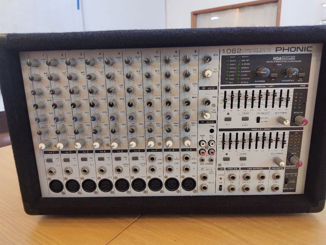 PHONIC 1062 PAミキサー