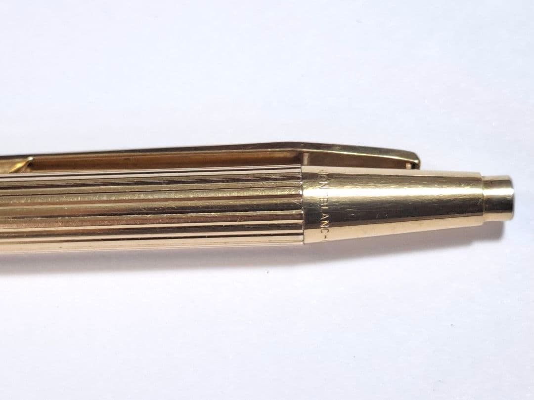 最初期　美品　モンブラン　ノブレス　シャープ0.9　ゴールドライン　No1547