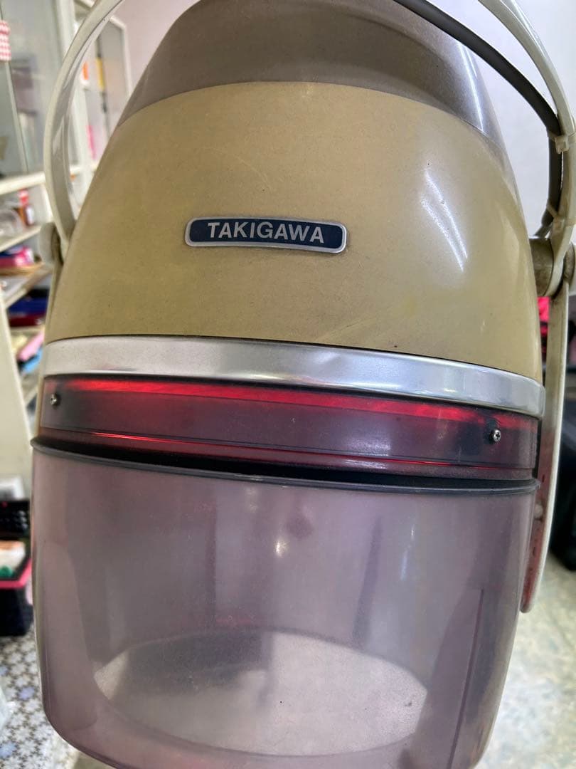 タキガワ お釜ドライヤー 壁掛け 美容室 業務用 パーマ、カラー促進