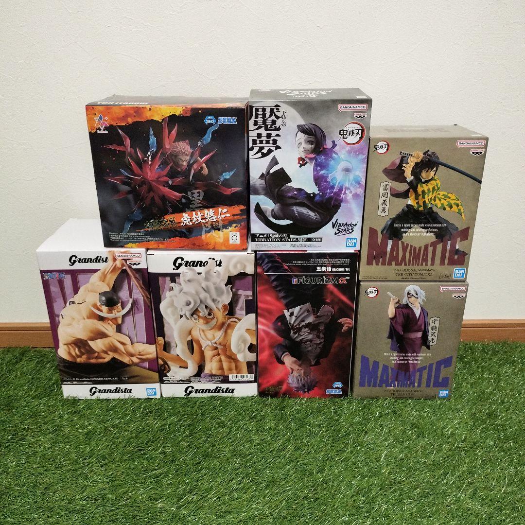 プライズフィギュア ワンピース・呪術廻戦・鬼滅の刃まとめ売りセット