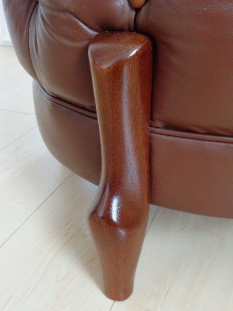 maruni マルニ ベルサイユ 本革 スツール オットマン チェア