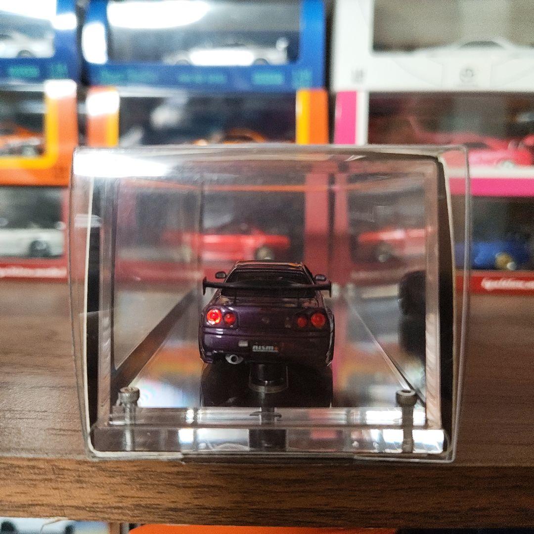 イグニッションモデル　日産　スカイライン　GT-R ミニカー　紫　IG2720