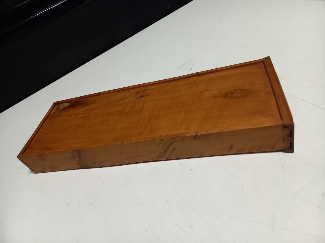 希少 明治期 指物細工 黒檀 良杢 隠し箱 からくり 飾り棚 - メルカリ