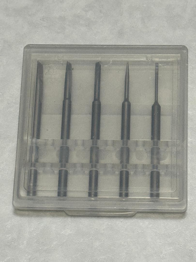 【中古】ゴッドハンド ショートパワーピンバイス＋スピンブレード計25本セット