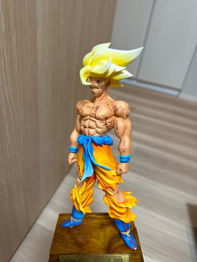 スーパーサイヤ人孫悟空　ガレージキット　フルリペイント