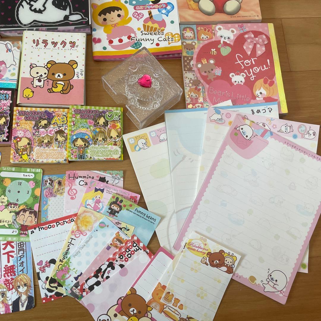 平成レトロ】メモ帳9冊セット【平成女児カルチャー】 平成レトロ】メモ