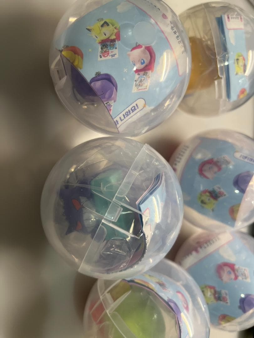 《７種類フルセット》【日本未発売韓国限定】ポケモン ガチャ ポラロイドカメラ