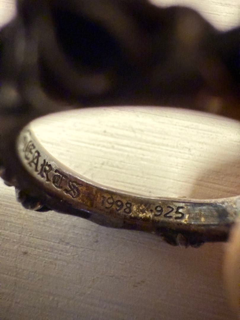 Chrome Hearts 925シルバーリング 1998年製