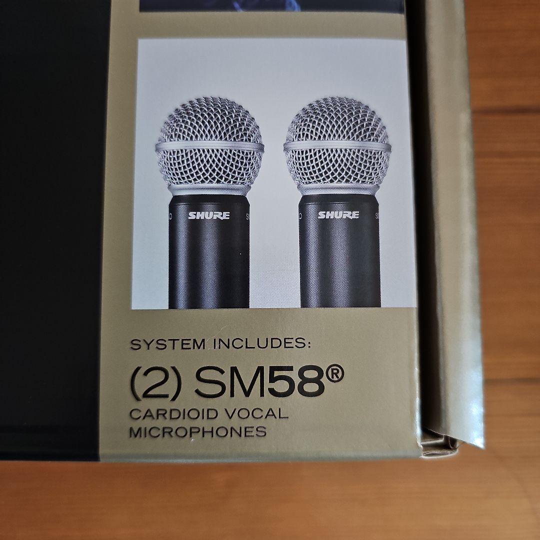 配信機器・PA機器・レコーディング機器 SHURE BLX Premium Wireless System SM58x2