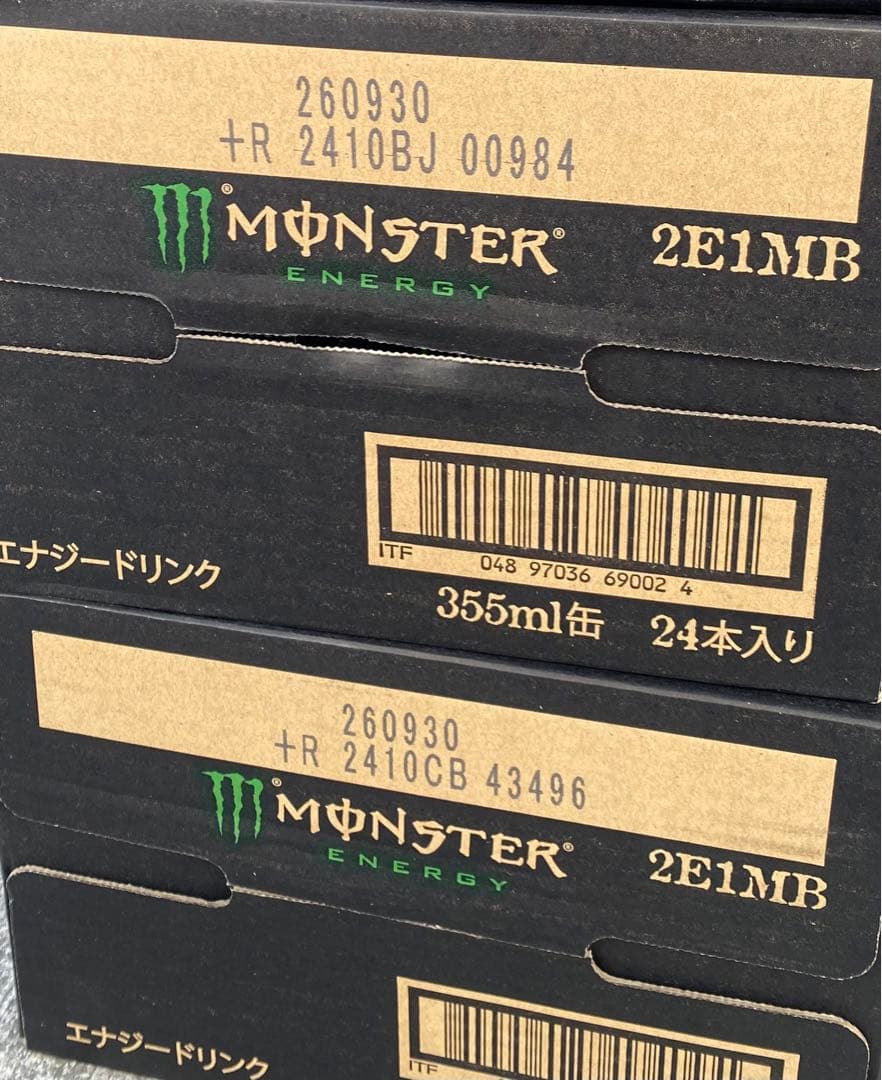 MONSTER ENERGY 355ml 48本 2箱セット
