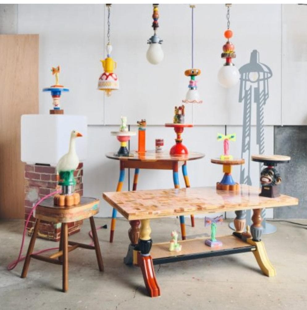 magma デザイン アーティストユニット ロッキングチェア アート作品