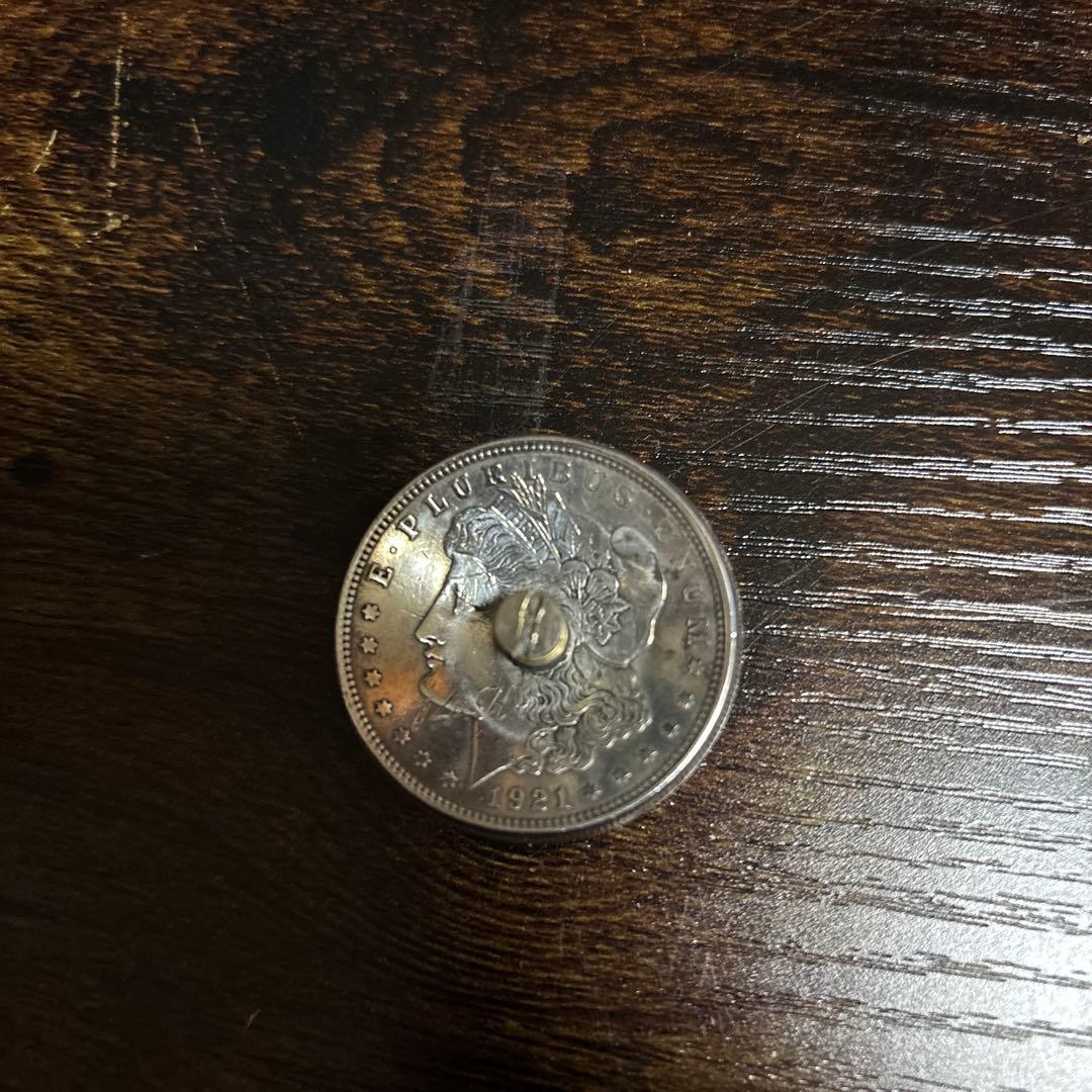 モルガンONE DOLLAR 14Kスターコンチョ