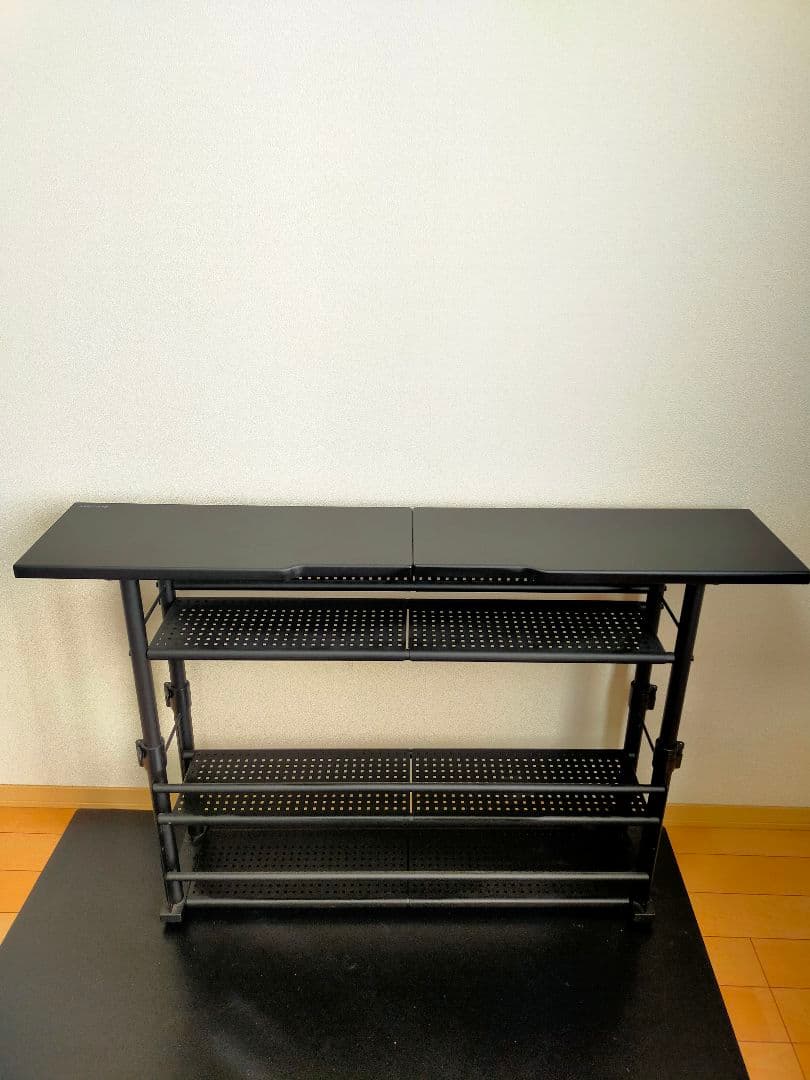 Bauhutte バウヒュッテ エクステンションデスク BHC-1200H-BK