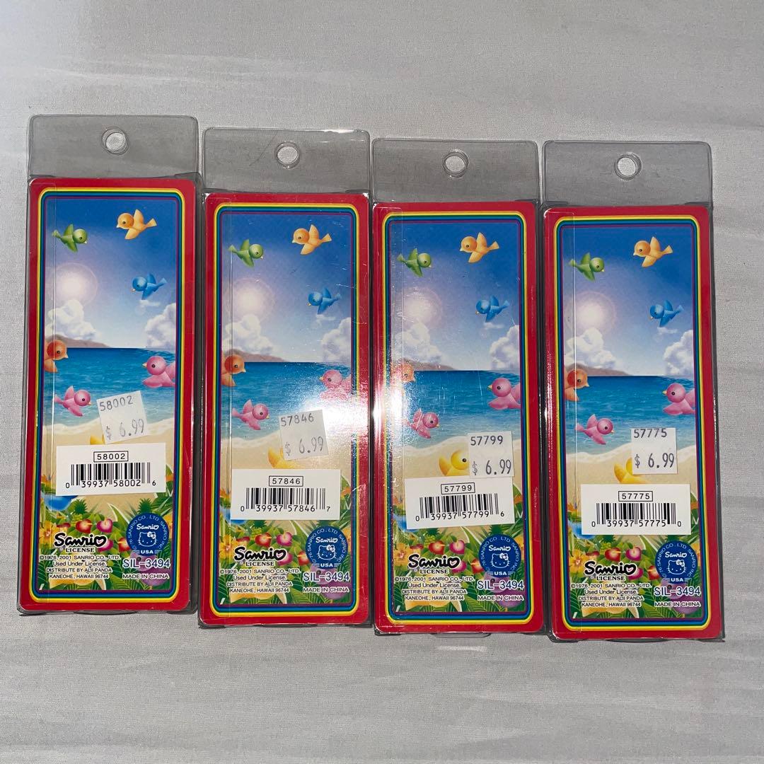 キティ　ハワイ　根付　パイナップル　プルメリア　ココナッツ　アロハ