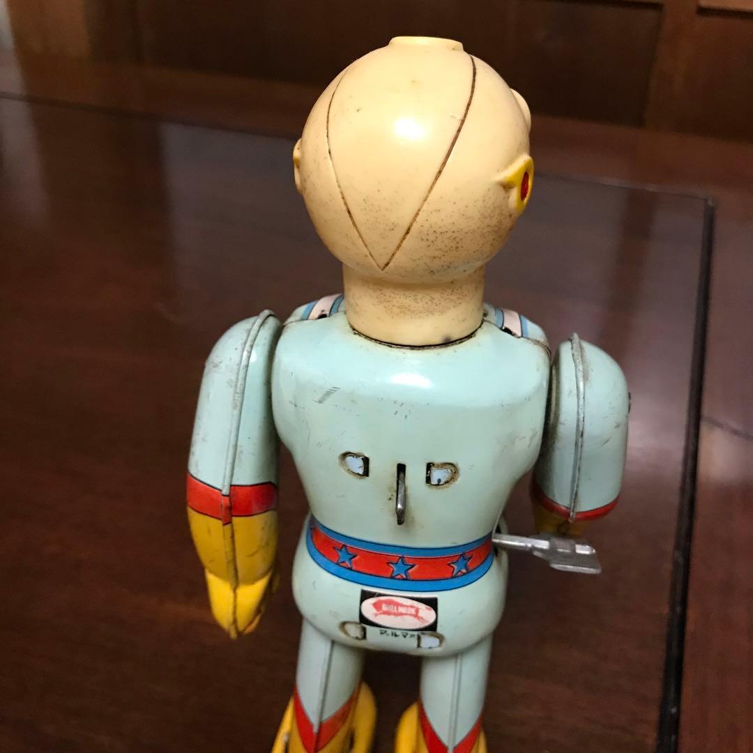 ブルマァク　月光仮面　当時物　ブリキ製　ゼンマイ歩行