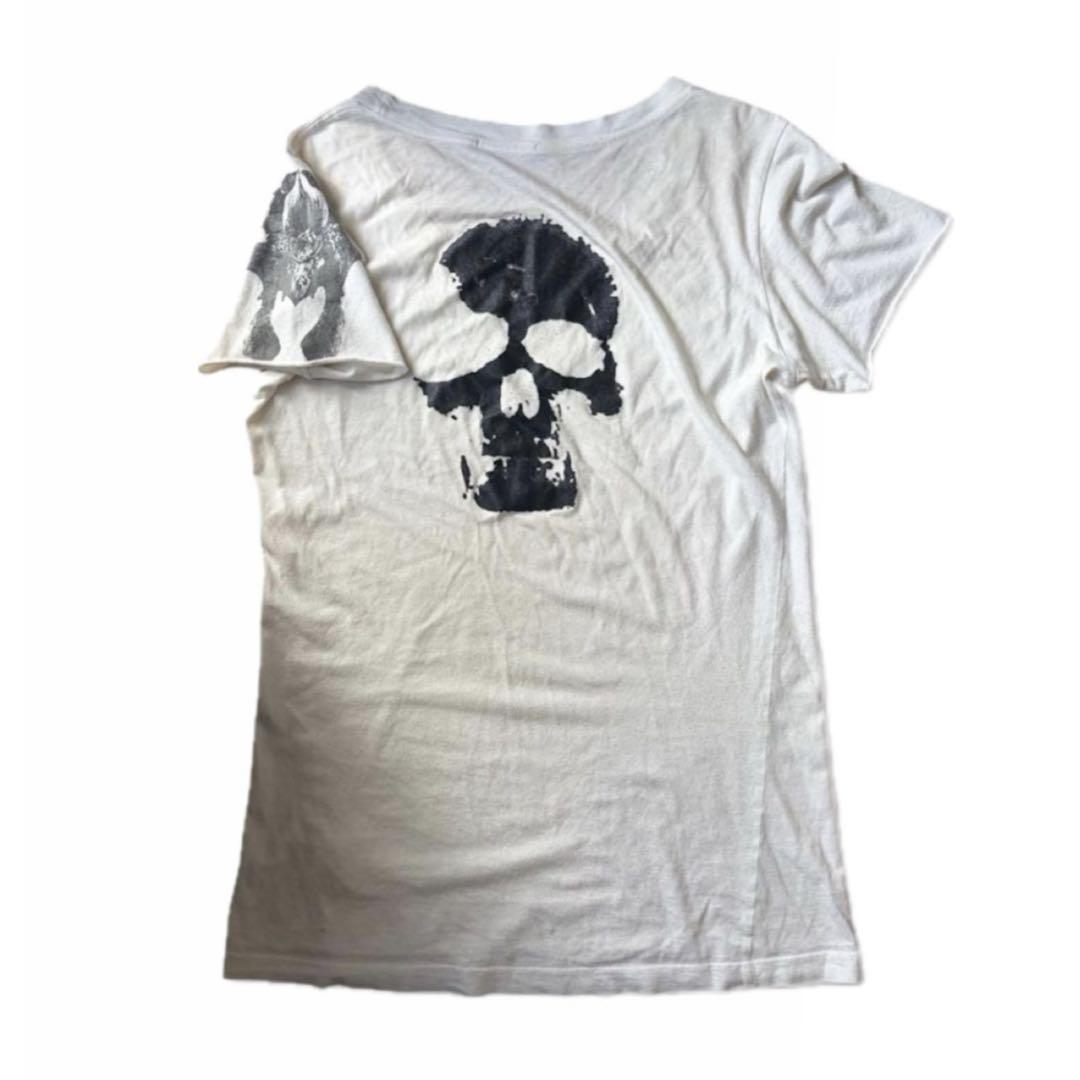 if six was nine bedrock スカル ラメ カットソー v系 - メルカリ