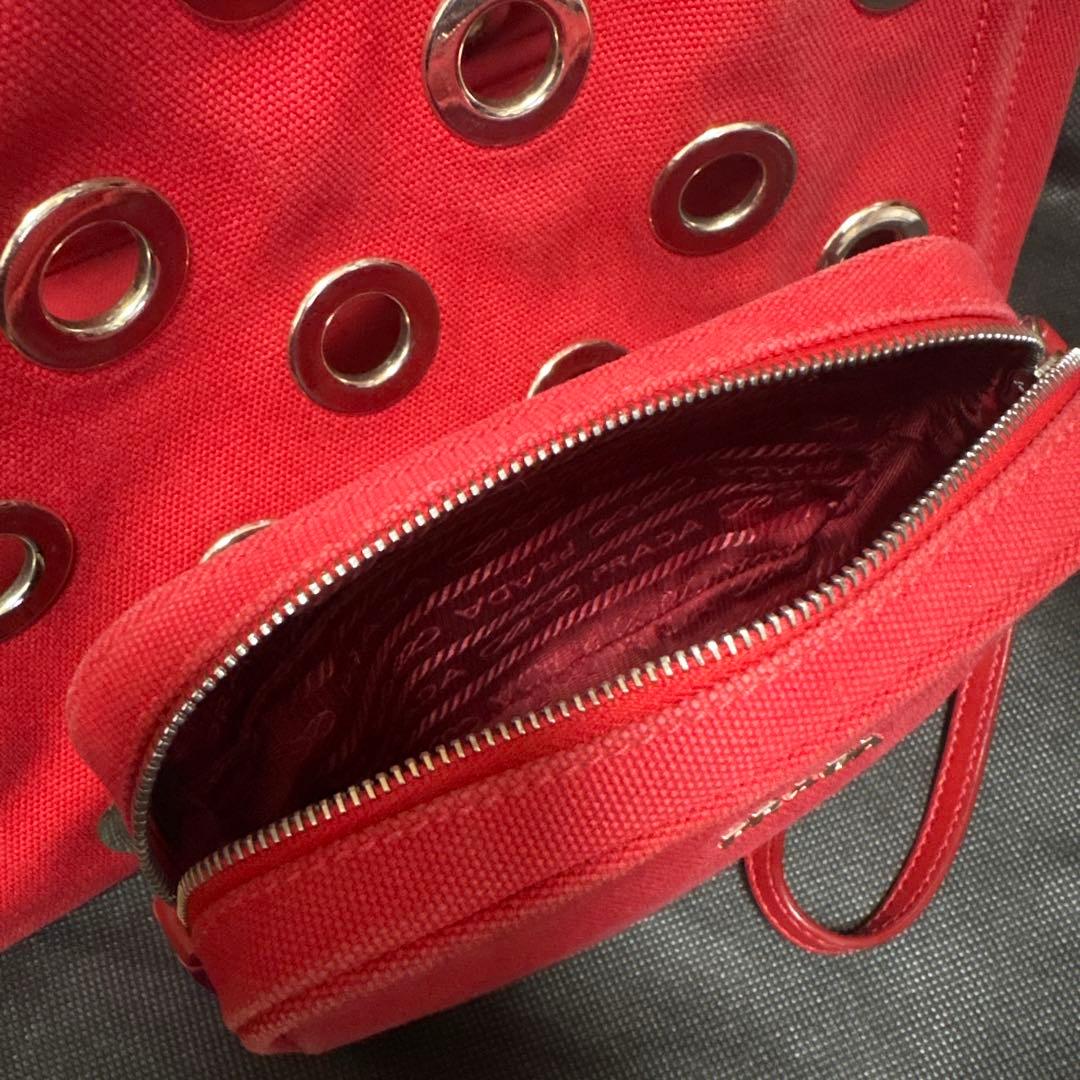 希少　プラダ　PRADA カナパ　トートバッグ　2way バッグ