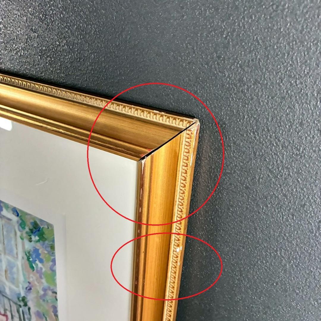 レスリー・セイヤー「ガーデン・ロマンス」シルクスクリーン 大作 直筆