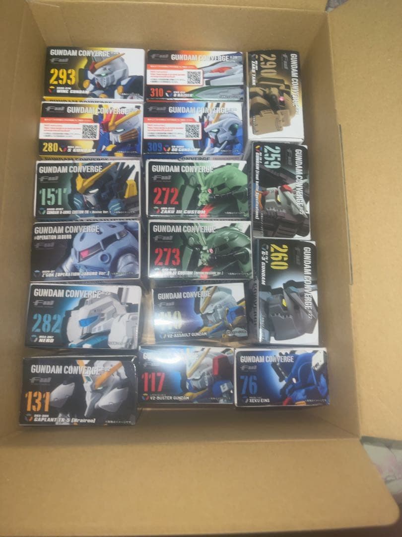 ガンダムコンバージ未開封セット