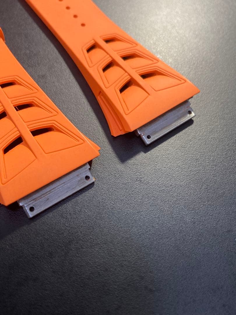 Richard Mille リシャールミル　ラバーベルト　オレンジ　30M