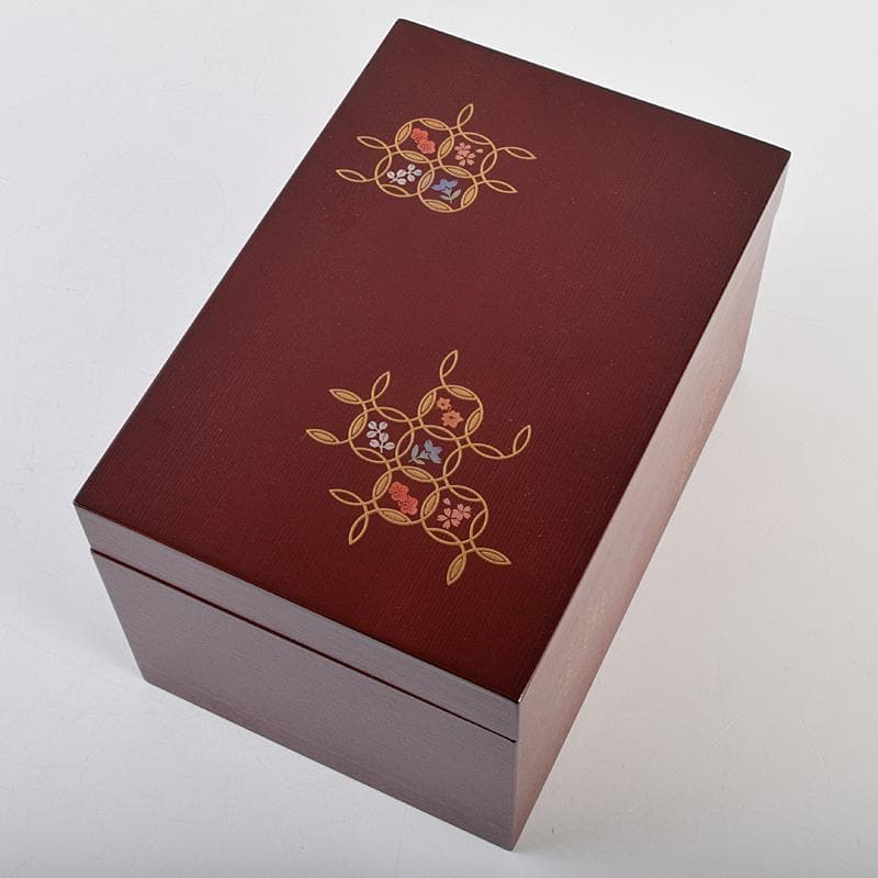 茶道具 うるみ塗 七宝蒔絵 利休茶箱 棗 黒楽茶碗など 七点 一式 MR9482