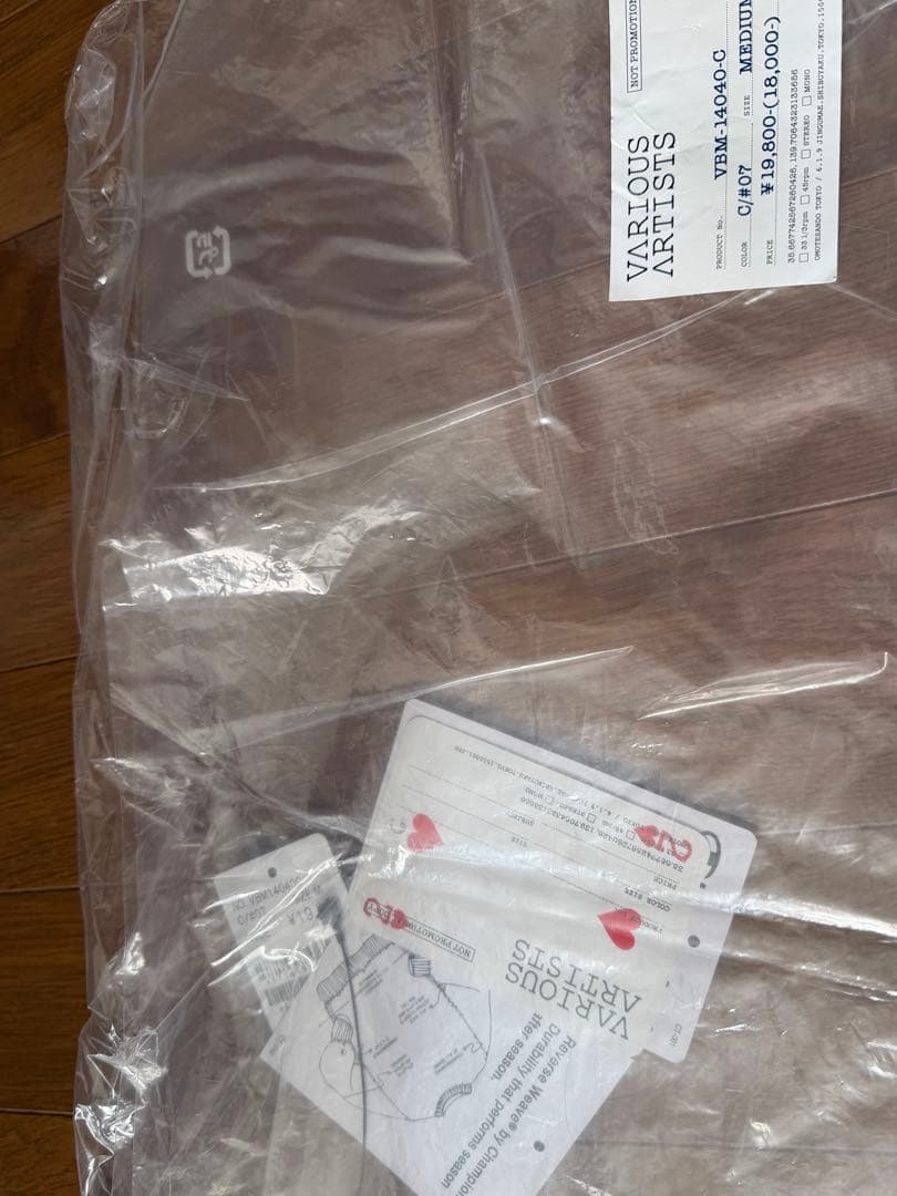 V.a. グレー パーカー Champion Sweat Hoodie 001