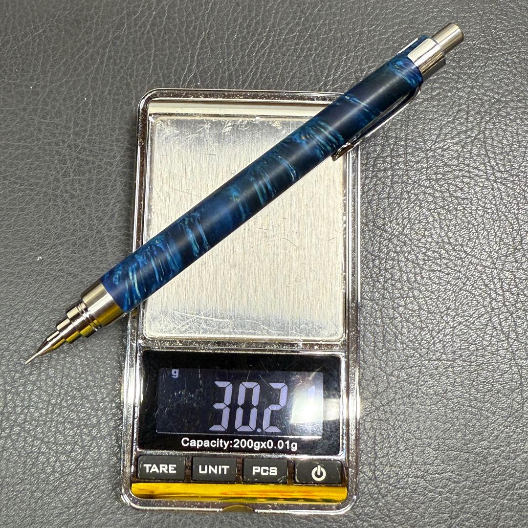 164メープルバールスタビ　木製シャーペン　最強低重心　ステンレス