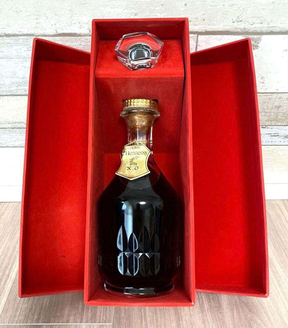 ◇Henessy ヘネシー XO カラフェ デキャンタ バカラクリスタル 未開栓