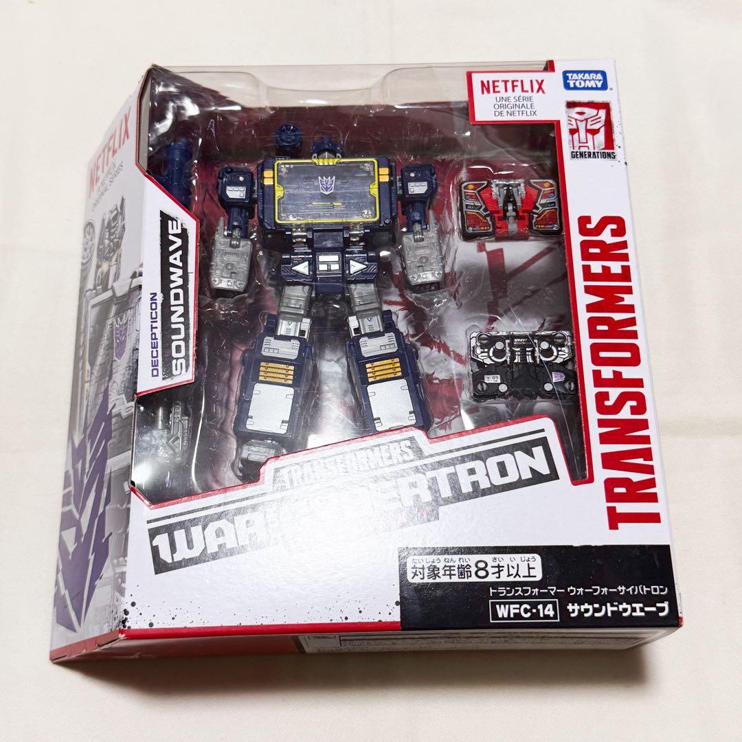 【送料込・中古・開封品】トランスフォーマー WFC-14 サウンドウェーブ