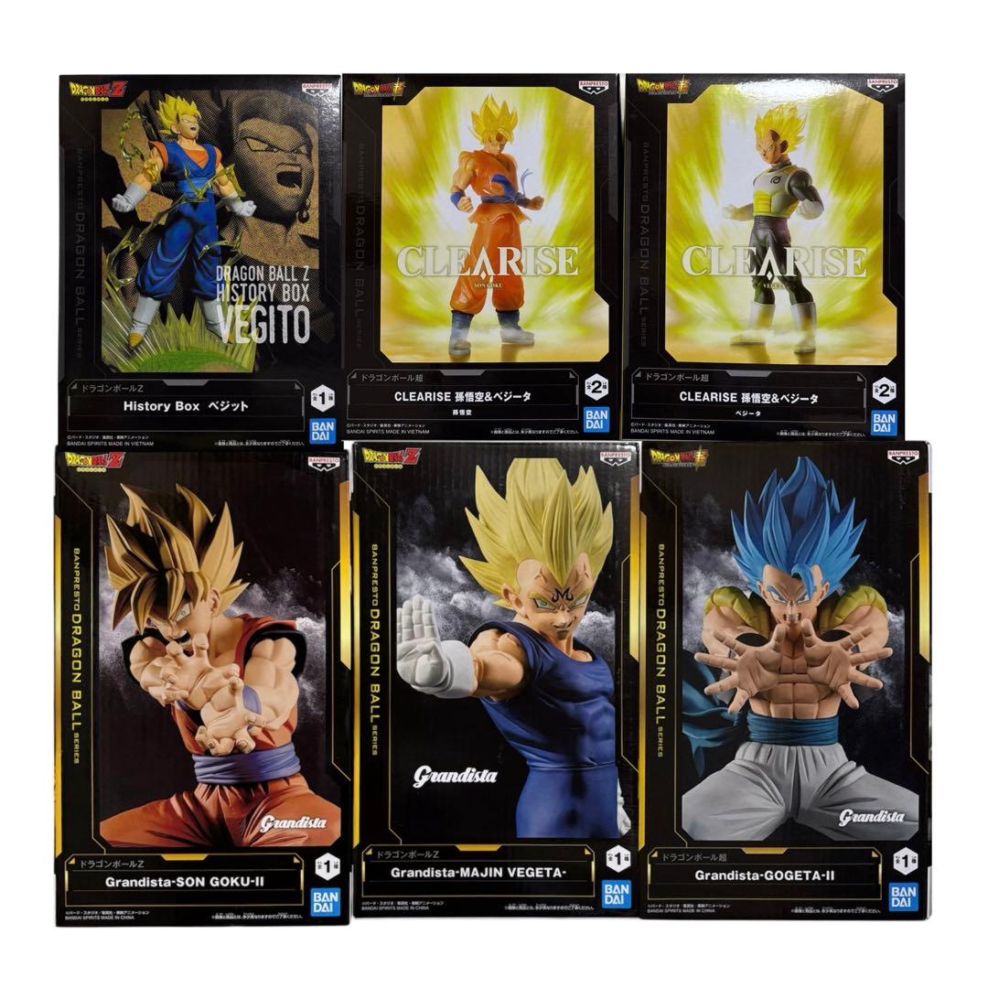 ドラゴンボール Grandista 孫悟空 ベジータ ゴジータ 6点セット - メルカリ
